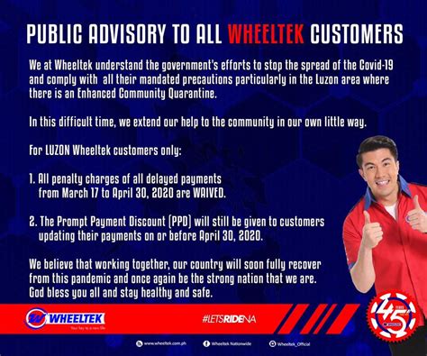 Good news to all Wheeltek .
